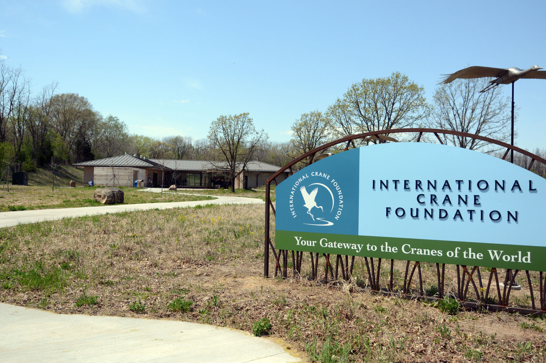 International Crane Foundation reopens, May 2021